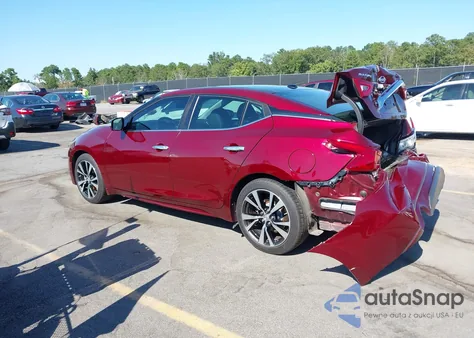 2018 Nissan Maxima 3.5 Platinum z USA, uszkodzony, nr VIN 1N4AA6AP9JC395608